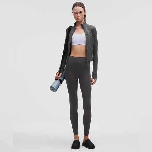 NWT Lululemon Align No Line™ High-Rise Pant 28" in Size 8 in Graphite Grey - Picture 1 of 11